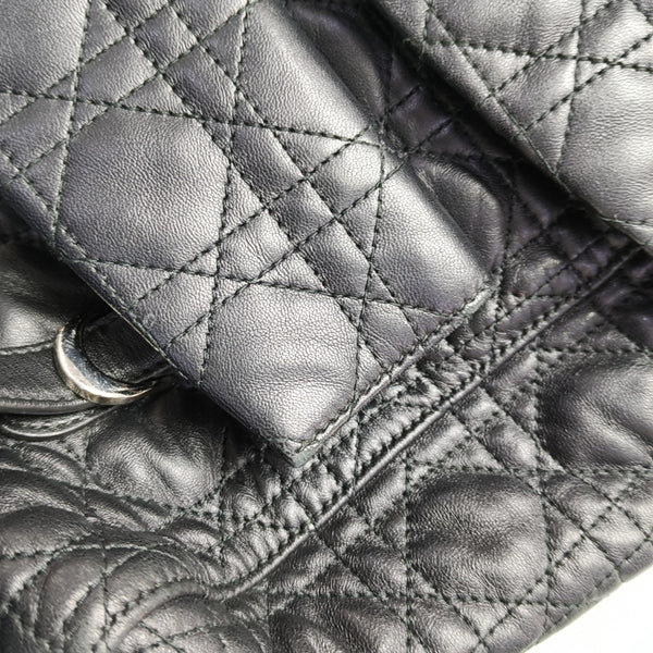 Stardust Cannage Lambskin Black