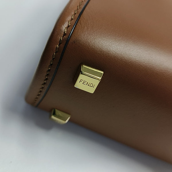 Sunshine Mini Calfskin Brown