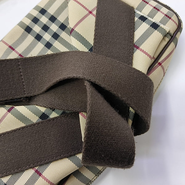 Fabric Belt Bag Brown