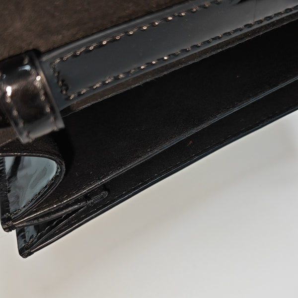 Karligraphy Patent Leather Black