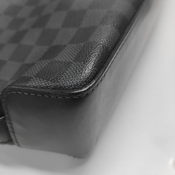 GREENWICH Damier Coated Canvas Blue