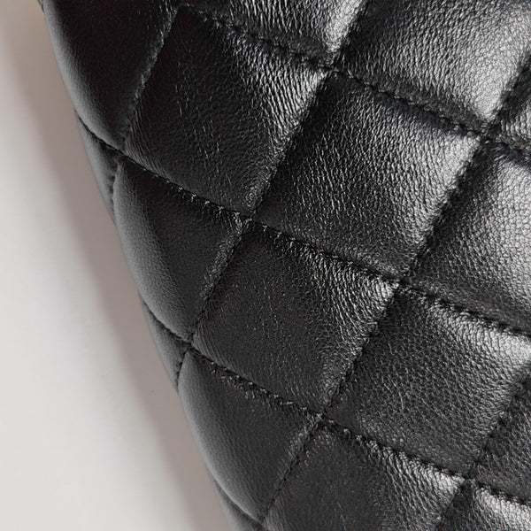 Lambskin Shoulder Bag Black