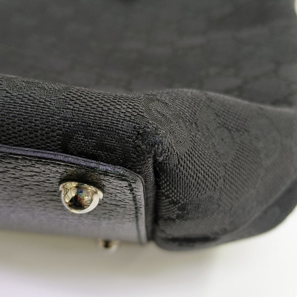 Monogram Canvas Tote Bag Black