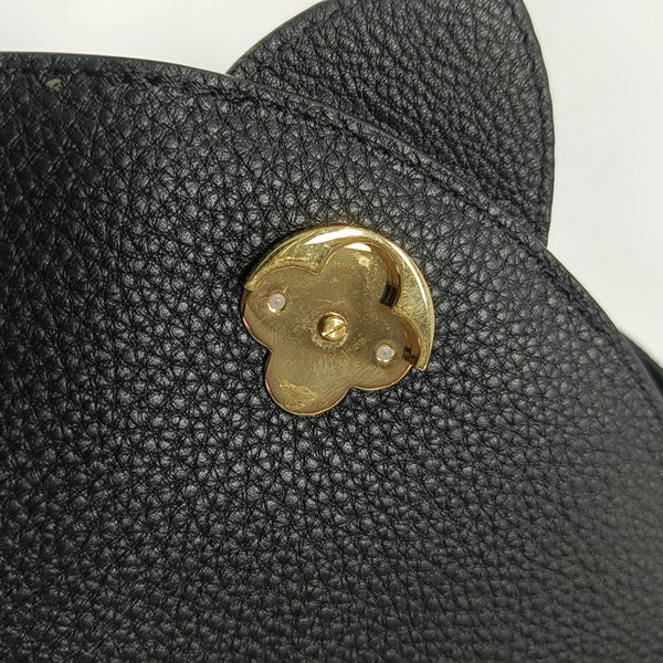 PONT 9 PM Calfskin Black