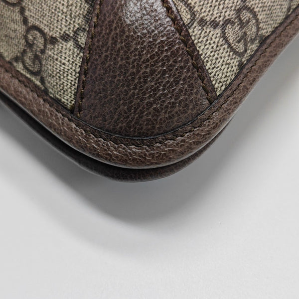 Neo Vintage Small Monogram Coated Canvas Beige