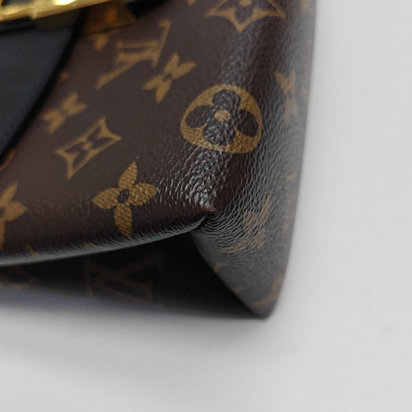 LOCKY BB Monogram Coated Canvas Brown