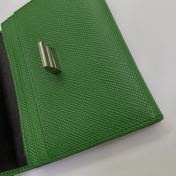 Calfskin Wallet Green