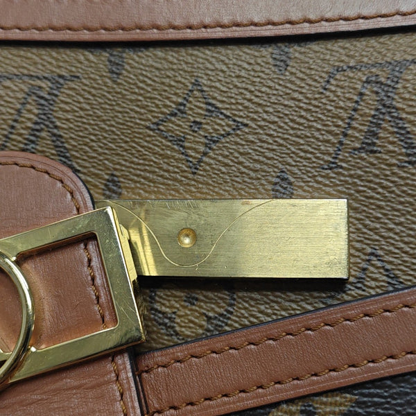DAUPHINE MM Monogram Coated Canvas Brown