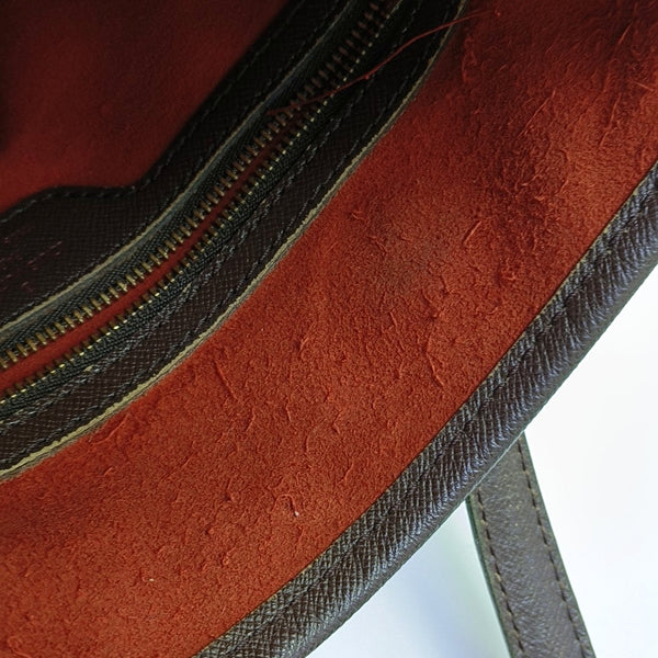 BUCKET PM Damier Ebene Coated Canvas Brown