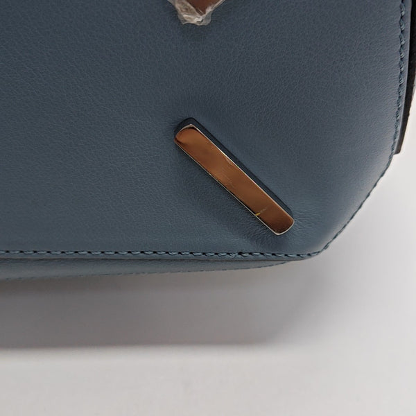 Puzzle Small Calfskin Blue