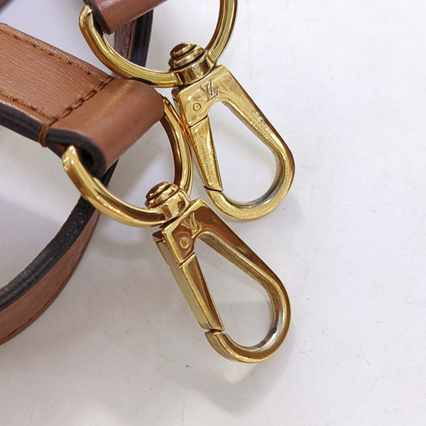 DAUPHINE Mini Monogram Coated Canvas Brown