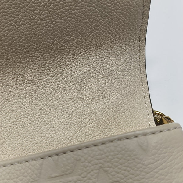 MÉTIS EAST WEST Monogram Calfskin Beige