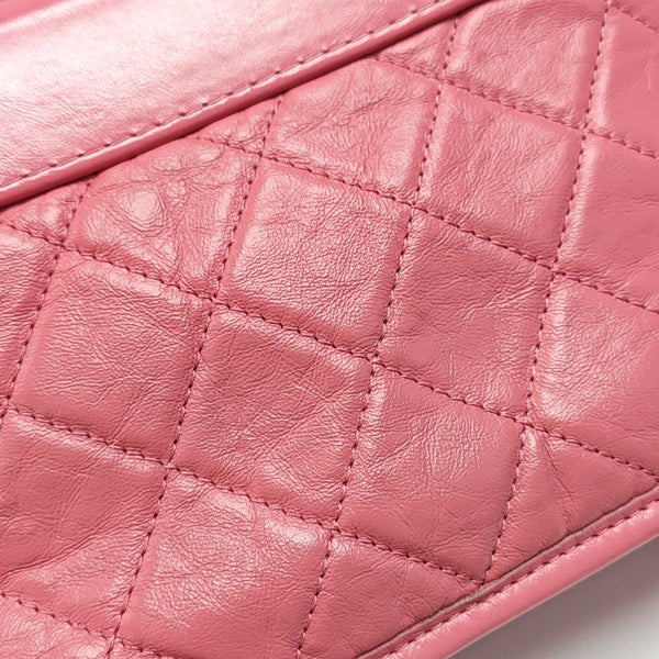 GABRIELLE Small Quilted Calfskin Red
