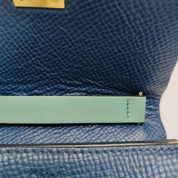 Drew Small Calfskin Blue
