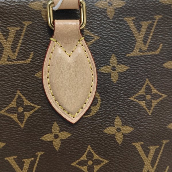 SAC PLAT BB Monogram Coated Canvas Brown