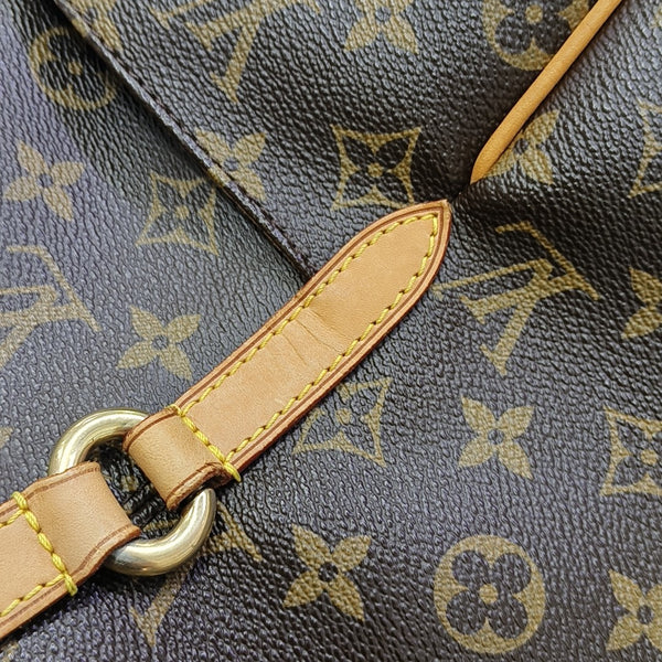 TOTALLY MM Monogram Coated Canvas Brown