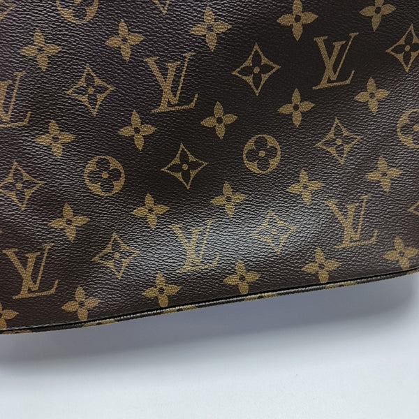 ALL IN GM Monogram Coated Canvas Brown