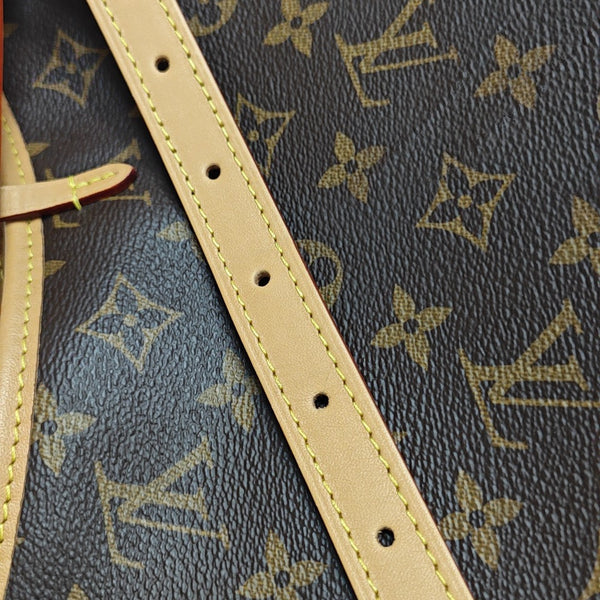 CARRYALL MM Monogram Coated Canvas Brown