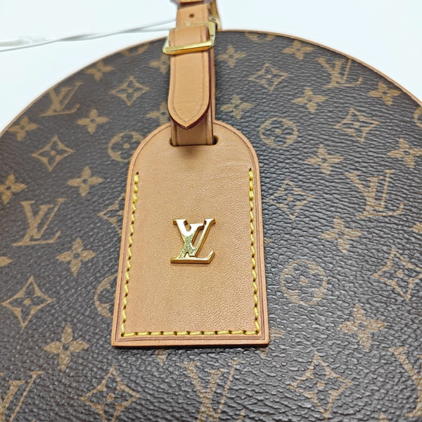 BOITE CHAPEAU PM Monogram Coated Canvas Brown