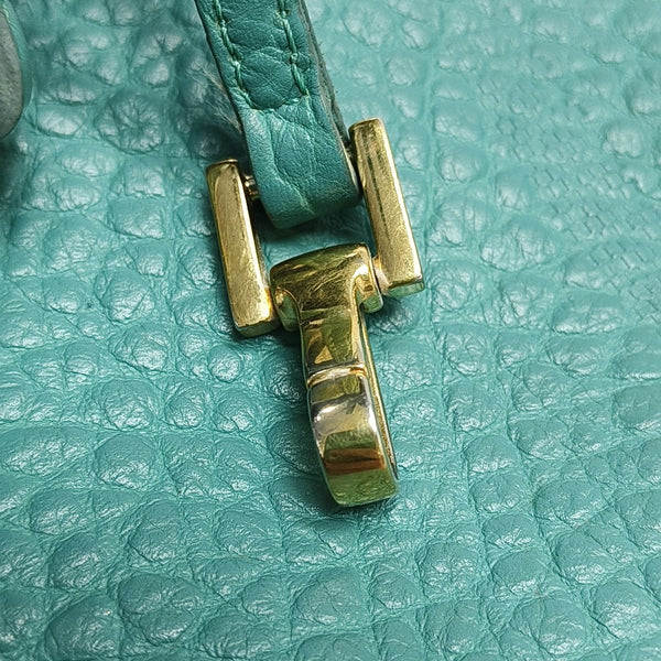 Calfskin Shoulder Bag Green