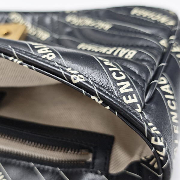 The Hacker Project Small Calfskin Black