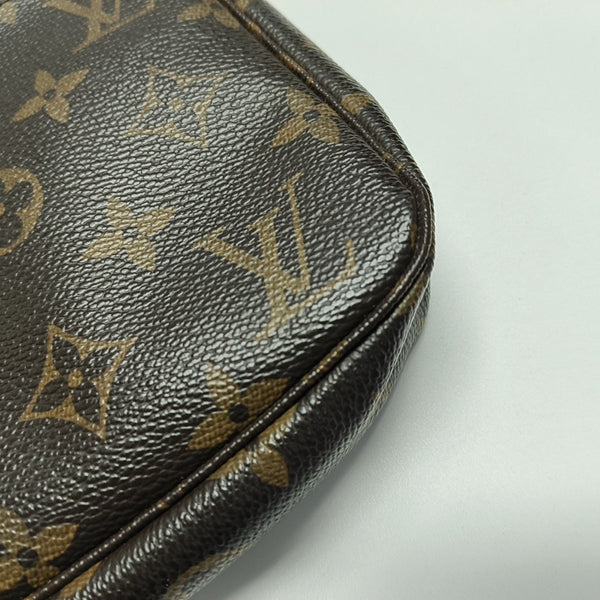 ACCESSOIRES Monogram Coated Canvas Brown