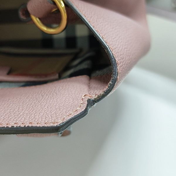 Buckle Calfskin Beige