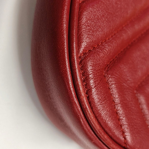GG Marmont Quilted Calfskin Red