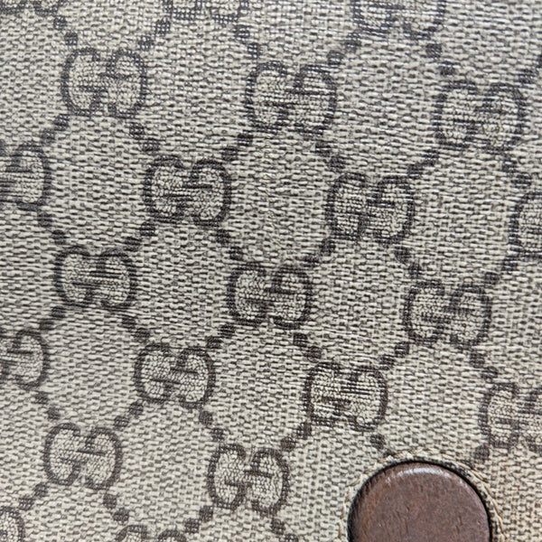 Neo Vintage Large Monogram Coated Canvas Brown