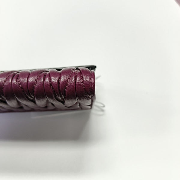 Crystal Quilted Lambskin Red