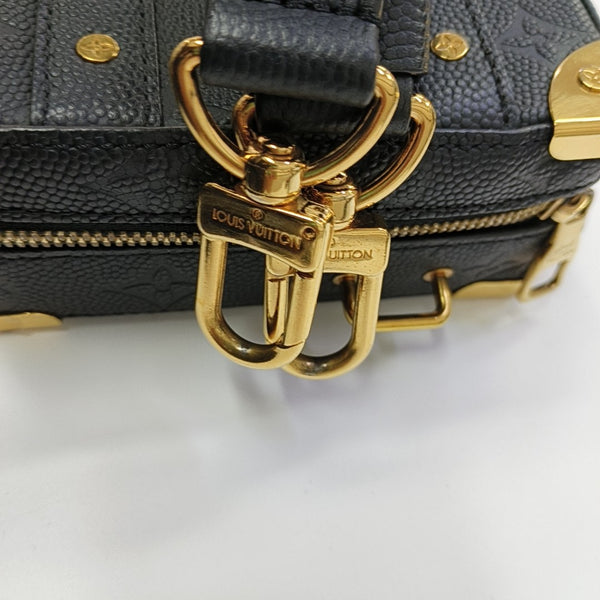 TRUNK Monogram Calfskin Black