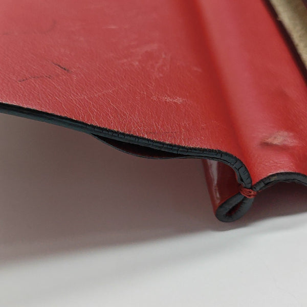 Faye Medium Patent Leather Red