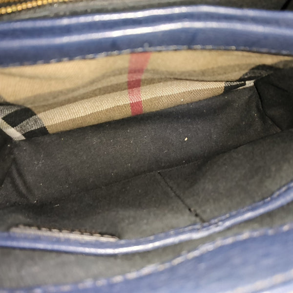 Calfskin Tote Bag Blue