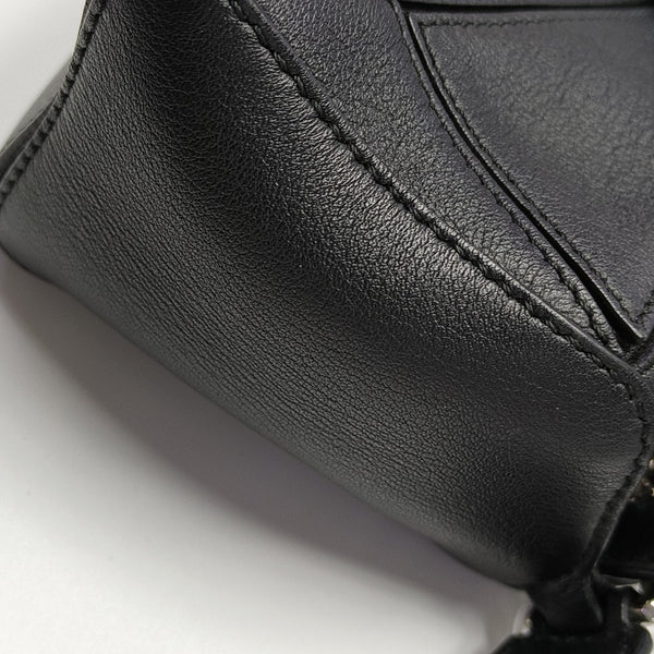 Puzzle Mini Calfskin Black