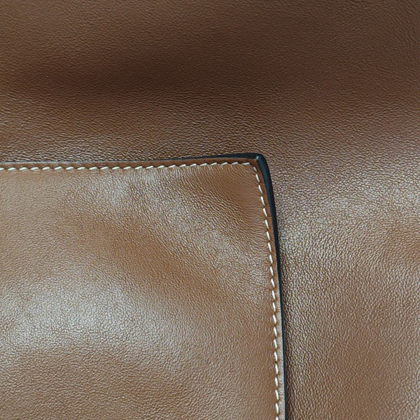 BUCKET 16 Calfskin Brown