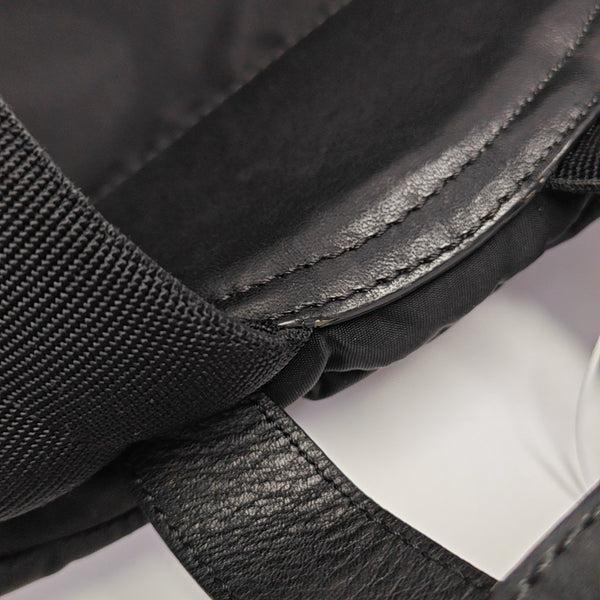 Nylon Backpack Black