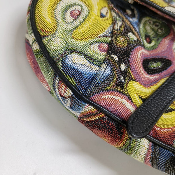 Dior And Kenny Scharf Fabric Multicolor