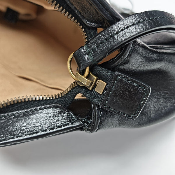 Re(belle) Small Calfskin Black