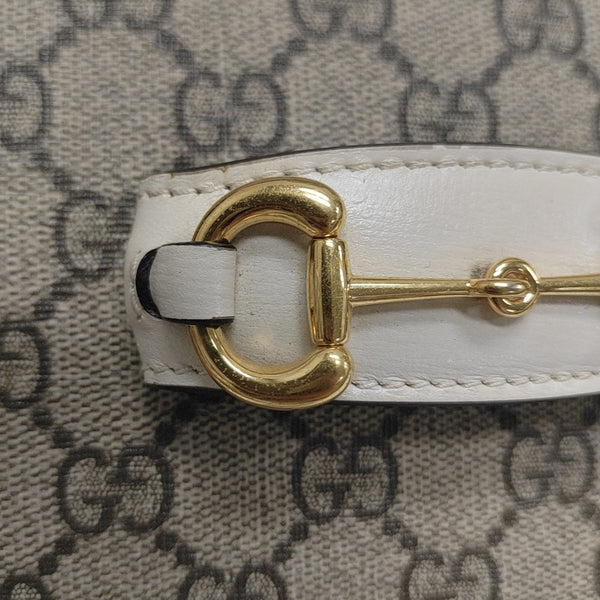 Horsebit 1955 Mini Coated Canvas Beige
