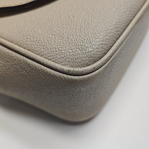 Buckle Calfskin Beige
