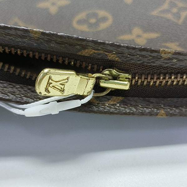 TOILET POCKET 26 Monogram Coated Canvas Brown