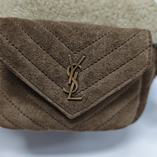 JOE Mini Chevron Suede Brown