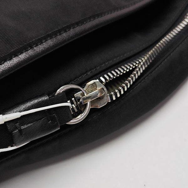 Nylon Crossbody Bag Black