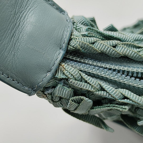 Clasp Hobo Canvas Green
