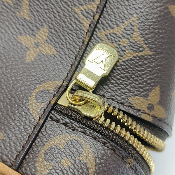 NICE Super Mini Monogram Coated Canvas Brown