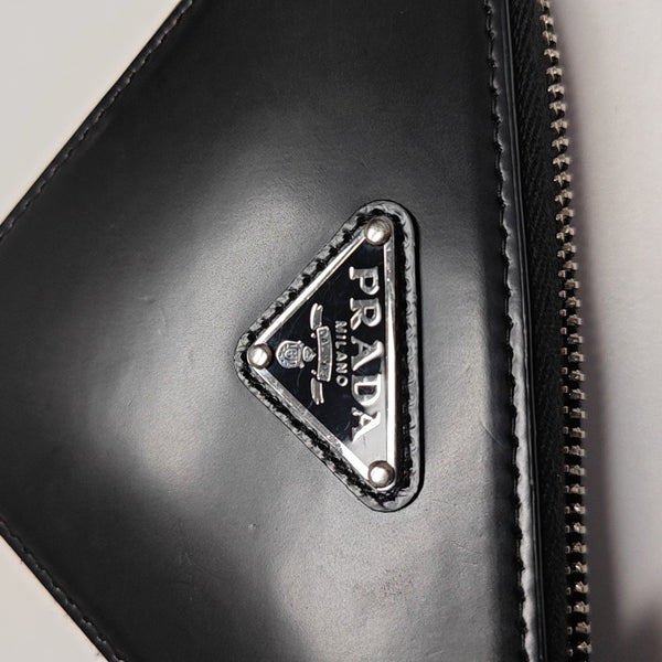 Calfskin Shoulder Bag Mini Black