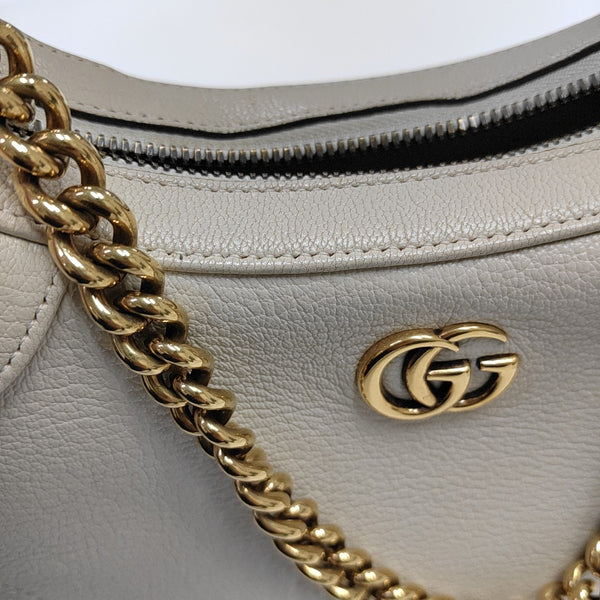 Aphrodite Small Calfskin White