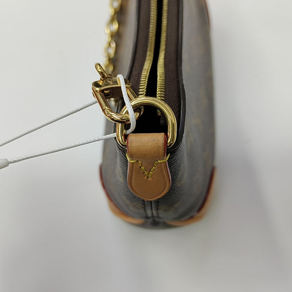 BOULOGNE Nano Monogram Coated Canvas Brown