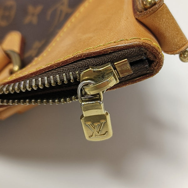 ODEON Monogram Coated Canvas Brown