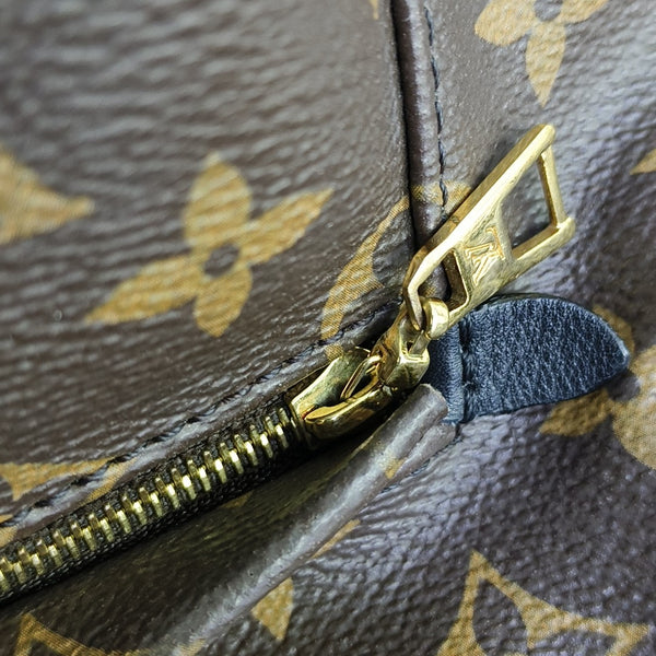 PALM SPRINGS PM Monogram Coated Canvas Brown